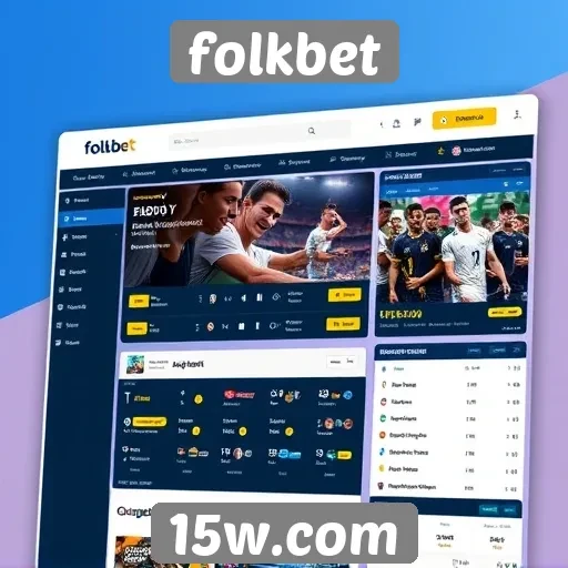 Interface do usuário do site Folkbet avaliada por especialistas